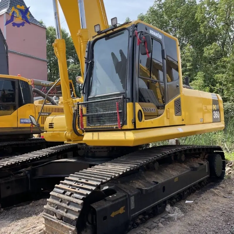 Brand Used Komatsu PC360 Heavy Excavator, Well-maintained Construction Equipment Global Supply