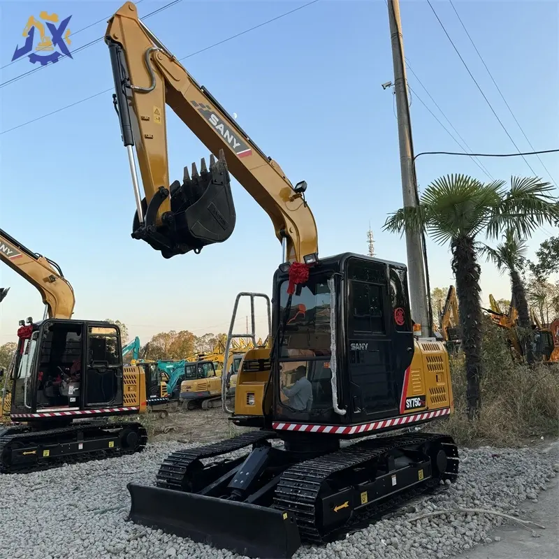 Competitive Price Second-hand SANY SY75 Crawler Excavator, Good Performance place of origin Supplier