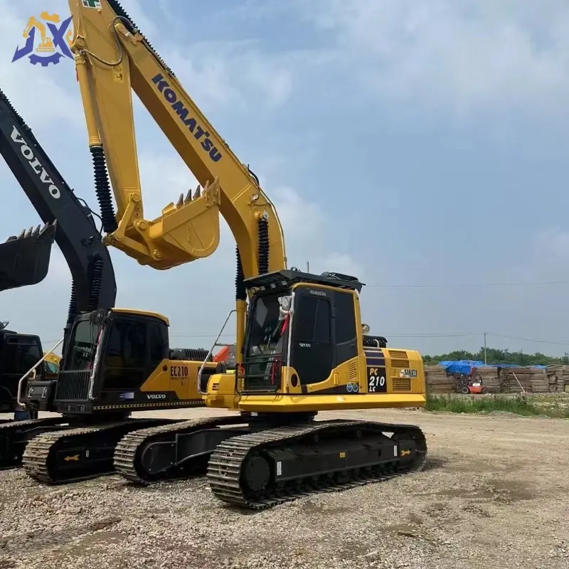 Competitive Price Used Komatsu PC210 Hydraulic Excavator, High Cost Performance Machine