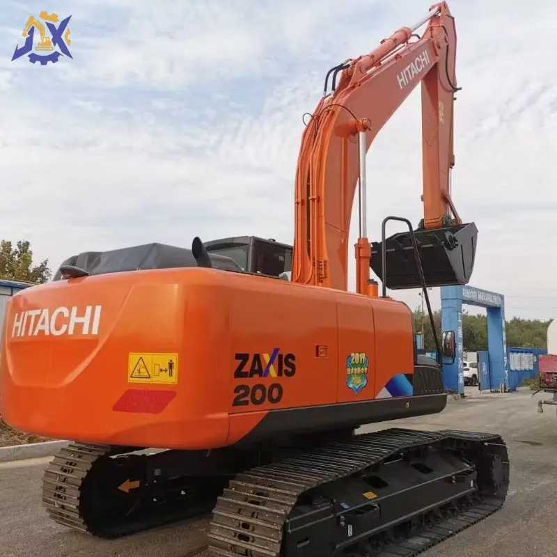 Durable Second-hand Hitachi 200 Hydraulic Excavator for Construction Equipment