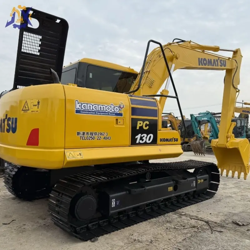 Durable Used Komatsu PC130 Crawler Excavator with Low Price for Global Supply-2