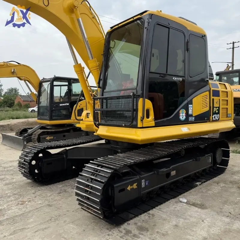 Durable Used Komatsu PC130 Crawler Excavator with Low Price for Global Supply