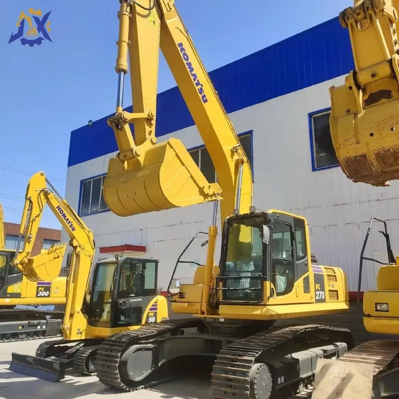 High-quality Used Komatsu PC270 Hydraulic Machine, Durable Engineering Equipment for Sale