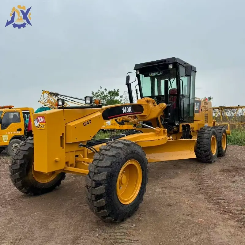 Low Price Used CAT 140K Motor Grader Construction Equipment (1)