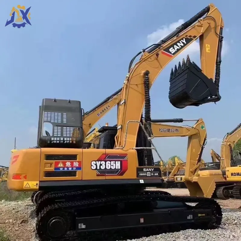 Powerful Second-hand SANY SY365 Heavy Excavator, High-quality Construction Equipment Factory Price